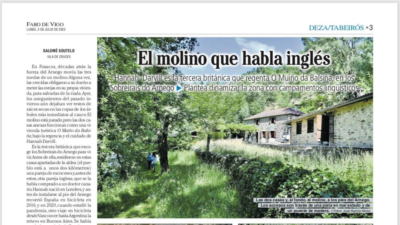 Villa O Muino Da Balsina Toiriz Exterior foto